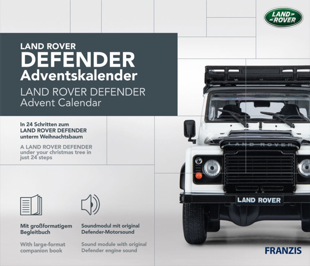 Franzis Adventskalender Land Rover Defender
